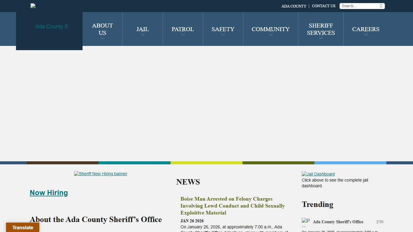 Home - Ada County Sheriff